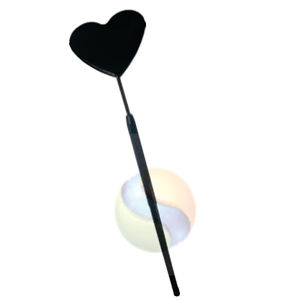 Espejo de Pestañas LED de Marca Privada Personalizada – Espejo Cosmético Ovalado de Bolsillo Premium con Mango de Acero Inoxidable y Luz LED de Diseño de Lujo - Product Image 1