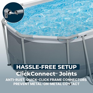 Piscine hors sol ronde de 14' x 42" avec filtre à sable, échelle, bâche et couverture de piscine - Product Image 5