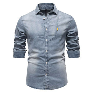 Custom Turn Down Collar Design Casual Wear Men <b>Shirts</b> Good Quality OEM Manufactured Low Moq Men <b>Shirts</b> - Product Image 1