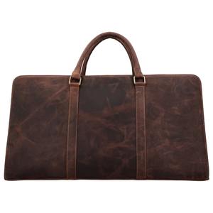 กระเป๋าเดินทางหนังวัวแท้คุณภาพพรีเมียมขนาดใหญ่  กระเป๋าสะพายหนังแท้สำหรับออกกำลังกาย พร้อมช่องใส่รองเท้า - Product Image 1