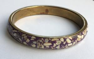 Brazaletes de Resina de Latón Azul de la Mejor Calidad para Mujer, Joyería Artesanal, Regalo de Moda, Brazalete Moderno - Product Image 2