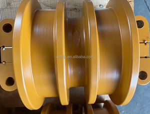 Suku Cadang <span class=keywords><strong>Undercarriage</strong></span> Bulldozer Caterpillar: <span class=keywords><strong>Roller</strong></span> Top Carrier, Sprocket, Idler, Track, <span class=keywords><strong>Roller</strong></span> Bawah (D6, D6D, <span class=keywords><strong>D6E</strong></span>, D6N, D6M) - Product Image 2