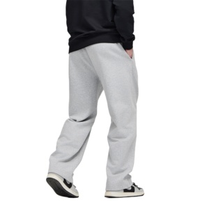 Otoño Invierno 2025, venta al por mayor, pantalones de chándal deportivos, cordón pesado, pierna ancha, Color sólido, cintura media, tela de lona ligera - Product Image 3