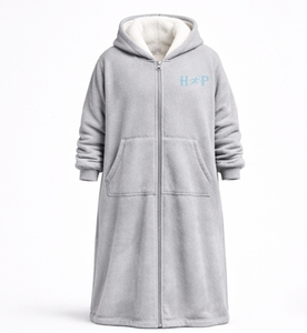 Sudadera con Capucha Tipo Manta Extra Grande para Mujer y Hombre, Sudadera con Capucha para Invierno, Manta Ponible con Mangas, Sudadera de Forro Polar Sherpa para Dormir - Product Image 1