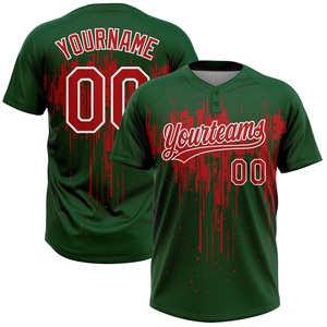 Camiseta de Softbol Personalizada al por Mayor, Sublimación, Botones Completos, Ropa de Equipo, Logotipo Personalizado, Nombre y Número, Fábrica de Ropa Deportiva OEM - Product Image 1