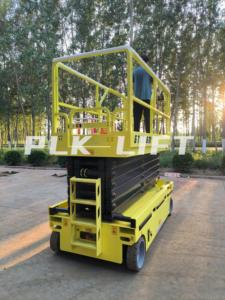 Plateforme élévatrice à ciseaux électrique autopropulsée <span class=keywords><strong>compacte</strong></span>, plateforme élévatrice hydraulique portable pour rayonnage d'entrepôt - Product Image 6