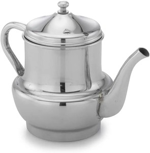 Tetera de Acero Inoxidable con Tapa, Acabado Espejo, para Té y Café, Duradera, para Uso en el Hogar y Hoteles - Product Image 3