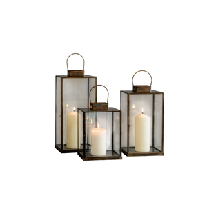 Lanterne hexagonale en laiton artisanale de qualité supérieure, style vintage, lampe à huile décorative en cristal, porte-bougie chauffe-plat, parfaite pour la décoration de la maison - Product Image 5