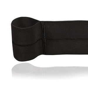 Parche de logotipo tejido personalizado B2B para bandas de press de banca tipo Sling Shot, alta elasticidad, precio de fábrica - Product Image 2