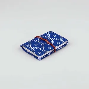 Diario/Cuaderno con Cubierta de Papel Reciclado Hecho a Mano con Impresión Artesanal, 5x3.5 Pulgadas, Cuaderno Hecho a Mano - Product Image 4