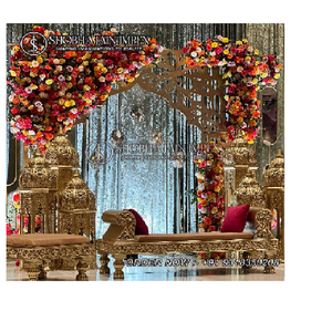 Shobha Jain Impex Wooden Moroccan Lamps with Arabian Theme for <b>Stage</b> and Wedding Decorations Made in Delhi India - Product Image 1