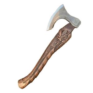 Thewizcrafts Vente en gros, fabrication industrielle sur mesure, service OEM/ODM de haute qualité, LAMES DE PRESTIGE, hache en acier damas gravé, bois - Product Image 1