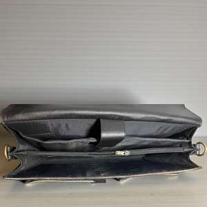 Bolso de Mano de Cuero Vacuno de Primera Calidad, Maletín para Portátil, Maletín de Negocios Vintage Genuino, Bolso de Mensajero para el Trabajo, Ligero y Ecológico - Product Image 2