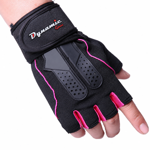 Guantes de levantamiento de pesas con soporte fuerte para las muñecas para entrenamientos en el gimnasio, precio al por mayor, tarifa económica. - Product Image 1