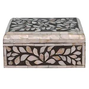 Boîtes décoratives minimalistes en nacre au design épuré pour un style d'intérieur moderne - Product Image 4