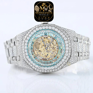Montre mécanique automatique haut de gamme pour homme, montre-bracelet de luxe squelette en acier inoxydable étanche pour affaires, montre-bracelet personnalisée - Product Image 4
