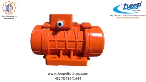 มอเตอร์สั่นสะเทือนอุตสาหกรรม DHFV 52 6 42 สามเฟส 6000 รอบต่อนาที 42V IP66 กันน้ำ แรงเหวี่ยง 14140N ชุดขับเคลื่อนไฟฟ้าสีแดง - Product Image 4