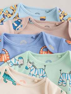 Combinaison bébé Annamar Clothing en coton biologique tricoté, manches longues, fermeture boutonnée, respirante, unisexe, pour nouveau-né, toutes saisons - Product Image 4