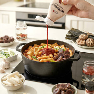 [Samafood] SmartKitchen Sauce Tteokbokki Faible en Sucre Sauce Coréenne Épicée pour Gâteaux de Riz 300g - Product Image 5