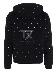 2026 Custom <b>Rhinestone</b> Hoodie Manufacturer Customized Wholesale New Arrival Best Selling Thermal Men <b>Rhinestone</b> <b>hoodies</b> - Product Image 6