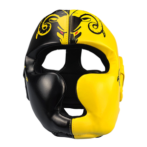 OEM Mixed Martial Arts <b>Head</b> Guard Shock Absorbing Helmet for Kickboxing Competition <b>Training</b> with Tough Design - Product Image 2