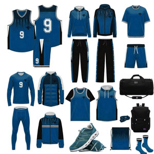 Ventes en gros d'ensembles d'uniformes de basketball à bas prix, ensembles d'uniformes de basketball de haute qualité - Product Image 1