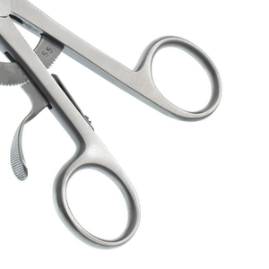 เครื่องมือผ่าตัดแบบมือถือ Weitlaner รุ่น Manual Reusable ขนาด 9 1/2 นิ้ว ปลายทู่ 3x4 ซี่ฟัน  ชนิดยึดติดด้วยตัวเอง ทำจากเหล็กกล้าไร้สนิม - Product Image 6