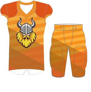 Uniforme de Fútbol Americano Sublimado Transpirable al por Mayor, Conjunto de Spandex/Poliéster, Nombres de Equipos Personalizados, Ropa Deportiva para Equipos - Product Image 6