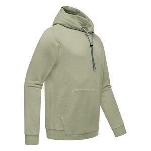 Sudadera con capucha de alta calidad para hombre, de algodón grueso y pesado, estilo francés, con hombros caídos, forro polar, sudadera térmica para hombre. - Product Image 1