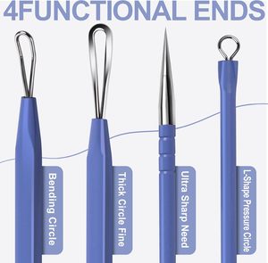 Extractor de Puntos Negros y Espinillas 2 en 1 con Limpiador de Poros para Eliminar Comedones del Rostro y Nariz - Product Image 2