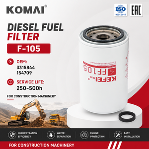 Filtre à carburant diesel KOMAI 3315844  154709  FF5137 SN105  158172 6221-71-6302 SK3715 SN26090 pour D85A-18 - Product Image 1