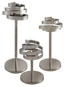 Wholesale Price Brutalist Brass Triple Candle Holder Mid Century Modern <b>Candelabra</b> Table Decor Accent Piece For Home - Product Image 4
