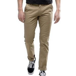 Pantalón Chino Informal Transpirable y Popular, 100% Algodón, Verano, Venta Directa de Fábrica, OEM, Lona, Último Modelo, Alta Calidad - Product Image 1