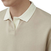 Chemise Homme Tricotée Ample à Manches Courtes de Haute Qualité pour l'Été, Col Revers, Style Smart Casual, en Spandex/Coton et 100% Polyester, 220 GSM