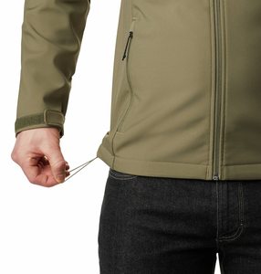 Men's High Quality Customized <b>Slim</b>-<b>Fit</b> Softshell <b>Jacket</b> Full Zip Breathable Waterproof Light Spandex Casual Wear for Winter - Product Image 3