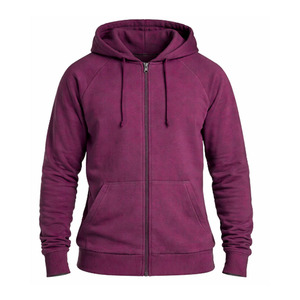 Sweat-shirts pour hommes en gros, coupe ample, fermeture éclair frontale, polyester et coton, automne, impression de logo personnalisée - Product Image 4