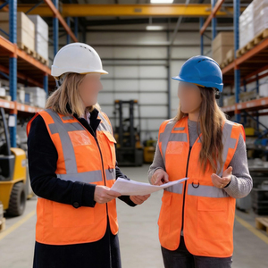 Chaleco de Seguridad Premium de Alta Visibilidad, Ropa Reflectante para Construcción, Trabajos Viales, Personal de Seguridad, Equipo de Almacén - Product Image 6