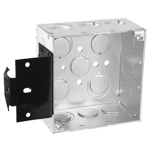 Caja de conexiones eléctrica cuadrada premium MS para conexiones de cables, paneles de control y uso en cableado industrial. - Product Image 2