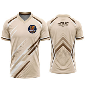 <b>Hot</b> Sale Custom Soccer Football Jerseys Breathable Unisex Sportswear Training Short Custom Logo 100% Polyester Men's - Product Image 3