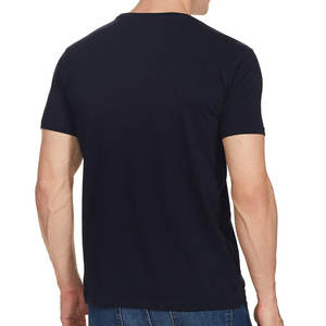 Camiseta de Manga Corta con Cuello Redondo y Superficie Lisa en Color Sólido para Hombre con Diseño de Logotipo Personalizable a Precio Económico 2026 - Product Image 2