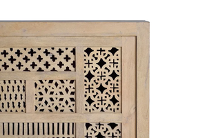 Portes en bois de style rétro américain, armoires en bois massif, rangement pour salon et chambre, meubles sur mesure - Product Image 2