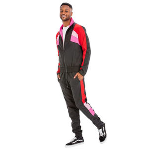 Ensemble de survêtement coupe-vent personnalisé pour homme, coupe ample, respirant, en nylon et polyester, style streetwear, collection printemps - Product Image 6