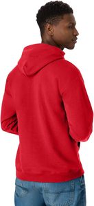 Sudadera con Capucha Roja Sólida para Hombre, Corte Regular, Algodón French Terry, Sudadera Informal con Capucha para Otoño - Product Image 2