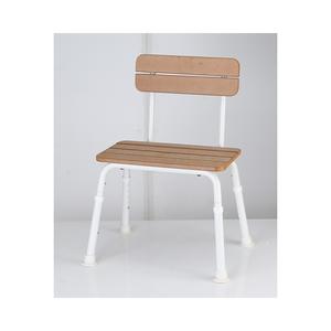 Factory Direct Sale Non-slip Ergonomic Waterproof Plastic <b>Shower</b> <b>Chair</b> with Wood-Like Finish Bath <b>Chair</b> for Disabled - Product Image 3