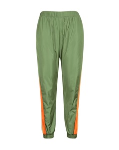 Ensemble survêtement coupe-vent 2 pièces streetwear pour femme avec logo personnalisé, comprenant un sweat à capuche léger entièrement zippé et un pantalon de jogging, 100% nylon, faible MOQ - Product Image 4