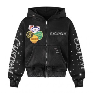 Sudadera con Capucha Lisa de Algodón a Precio de Fábrica, MOQ Bajo para Personalización de Marca - Product Image 2