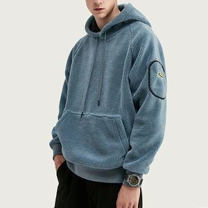 Sweat à capuche 100 % coton pour homme, avec poche, séchage rapide, personnalisable, meilleur prix, design sur mesure, en vente - Product Image 4