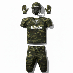High Quality American Football Jersey Custom Logo Printed Sublimated Football Uniform Sets For Men Youth Adult Training - Product Image 4