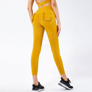 Most Selling 2026 women Yoga Stretch Fit Women 3 Piece Yoga Set Seamless Leggings Sports Bra Crop Jacket - Product Image 3