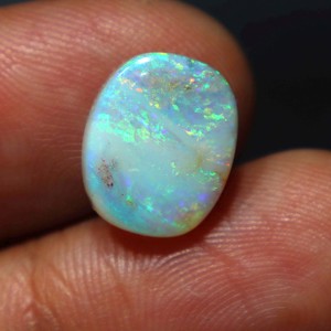 3 Carat Natural Australian <b>Opal</b> Solid Coober Pedy Loose Gemstone Amazing Green Fire Handmade for Jewelry Making Stone - Product Image 2